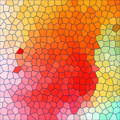 Stained Glass Dreams Pattern 18 Minky Fabric