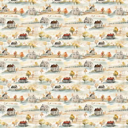 Cottage Harvest Pattern 5 Minky Fabric