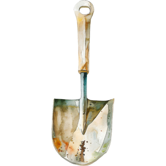 Watercolor Farm Fabric Panel 13