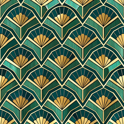 Gilded Gatsby Pattern 44 Minky Fabric