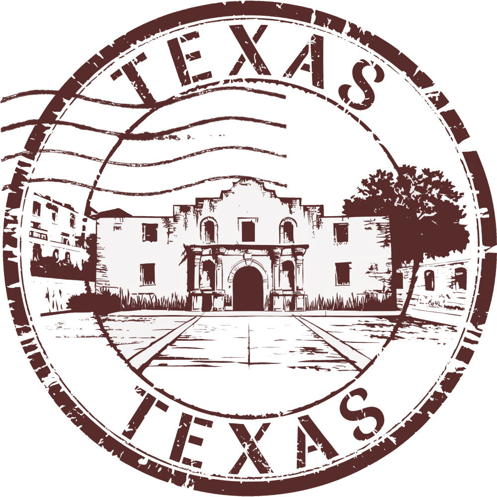 State Stamp Fabric Panel 42