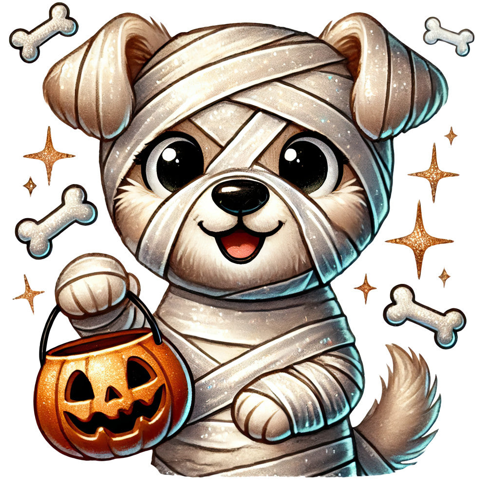 Halloween Wonder Animals Fabric Panel 64