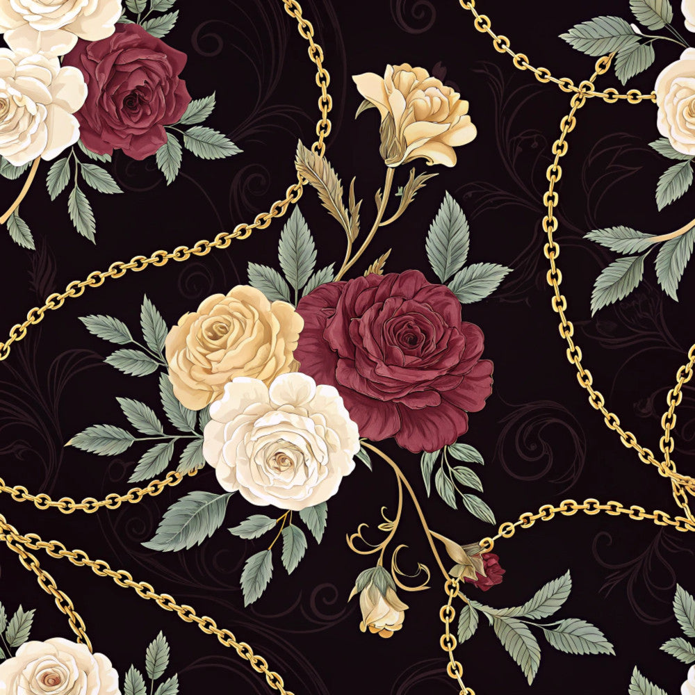 Velvet Rose Reverie Pattern 20 Minky Fabric