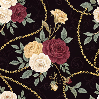 Velvet Rose Reverie Pattern 20 Minky Fabric