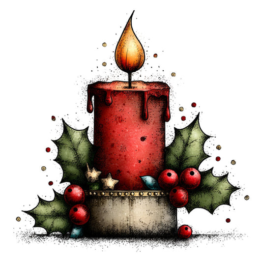 1st Whimsical Christmas Fabric Panel 135