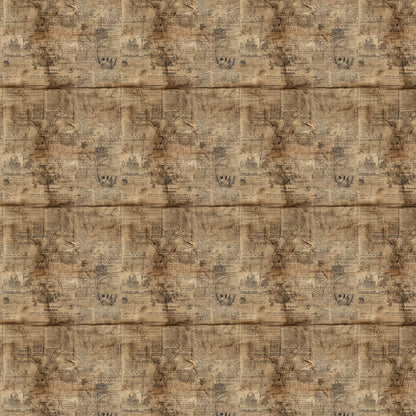 Old Newspapers Pattern 5 Quilting Cotton Fabric
