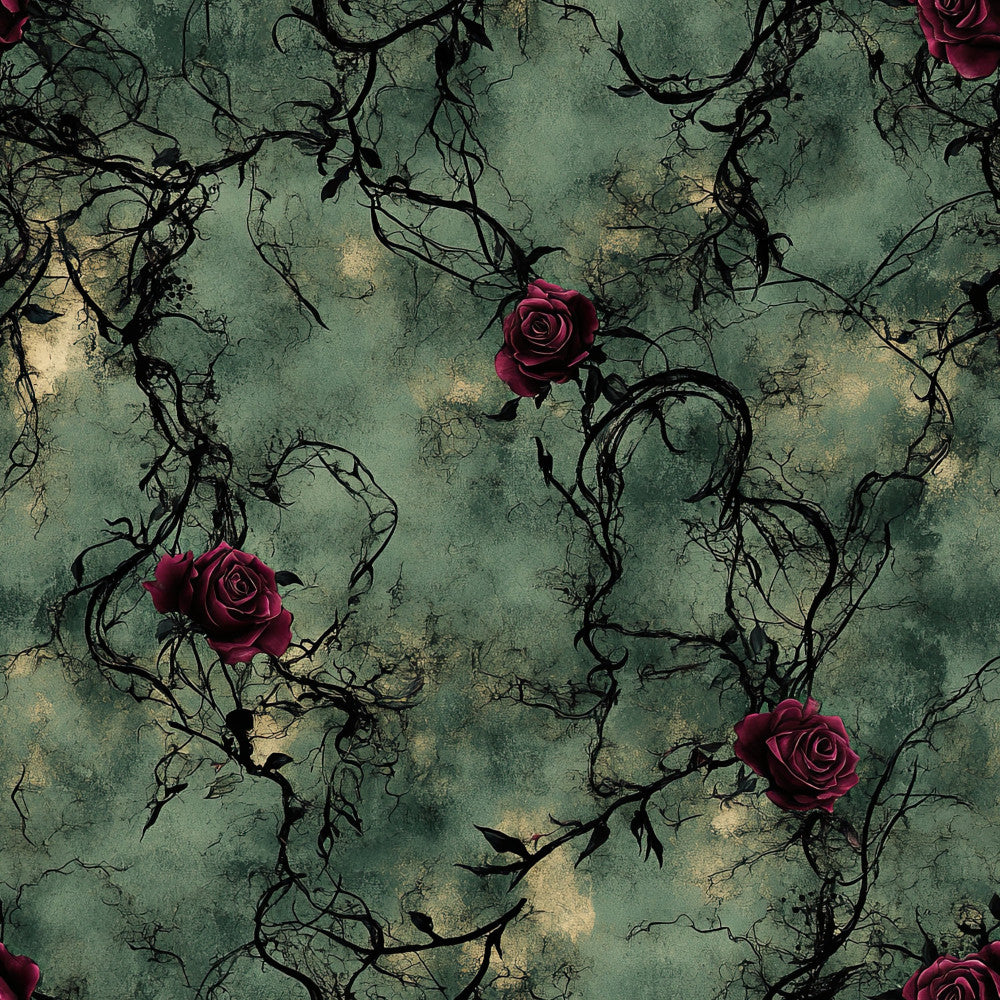 Gothic Fairytale Pattern 14 Minky Fabric