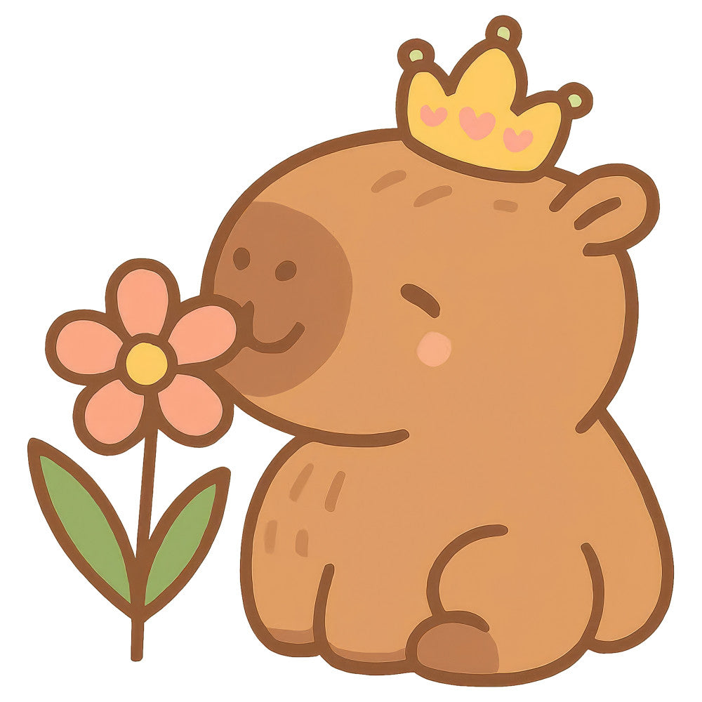 Cartoon Capybara Fabric Panel 2