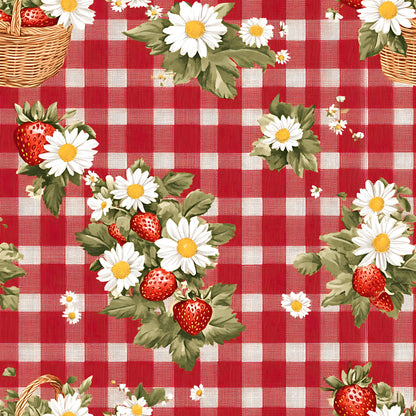 Berry Basket Charm Pattern 8 Minky Fabric