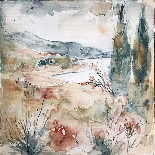 Spain Travel Art Fabric Panel 3