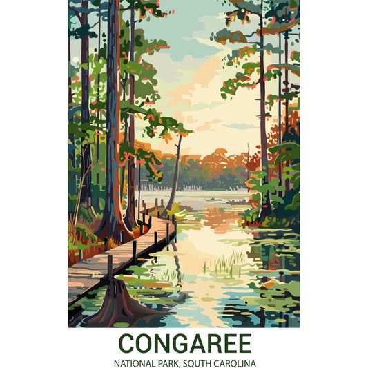 National Parks Posters Fabric Panel 6