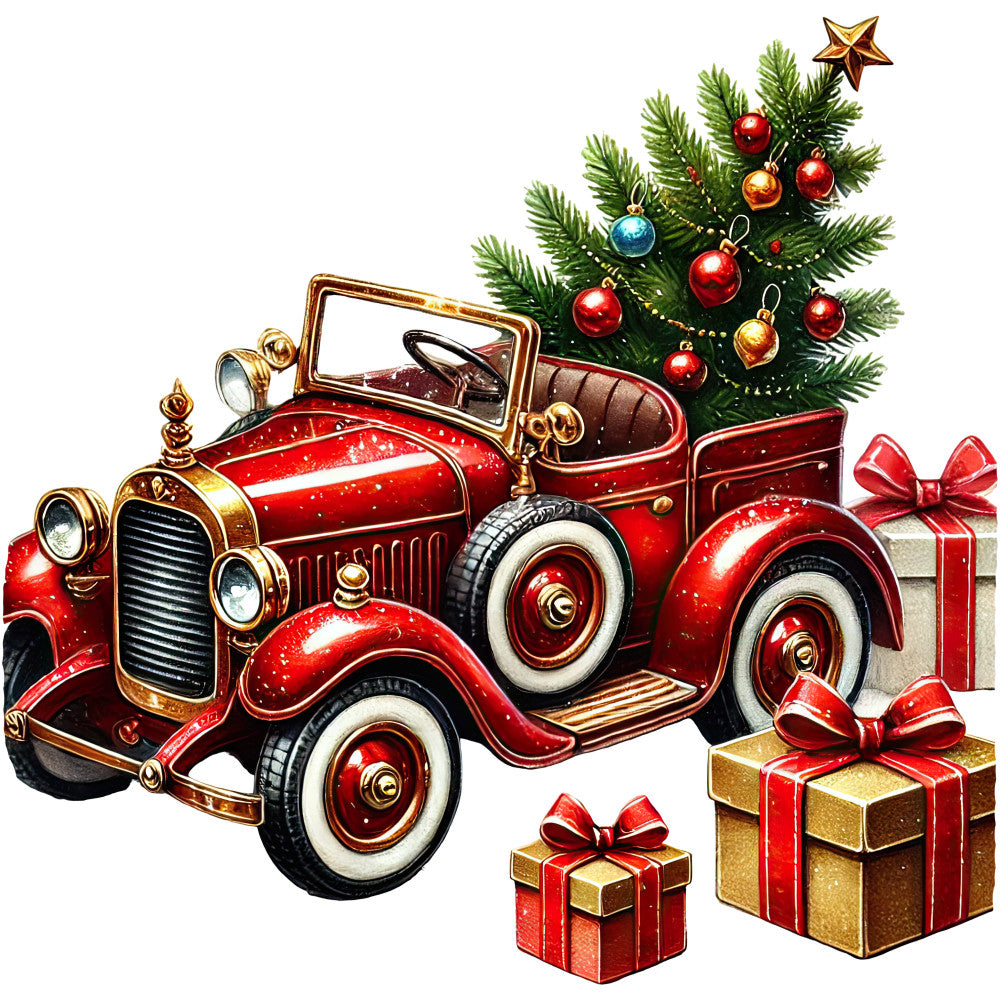 Christmas Toys Fabric Panel 40