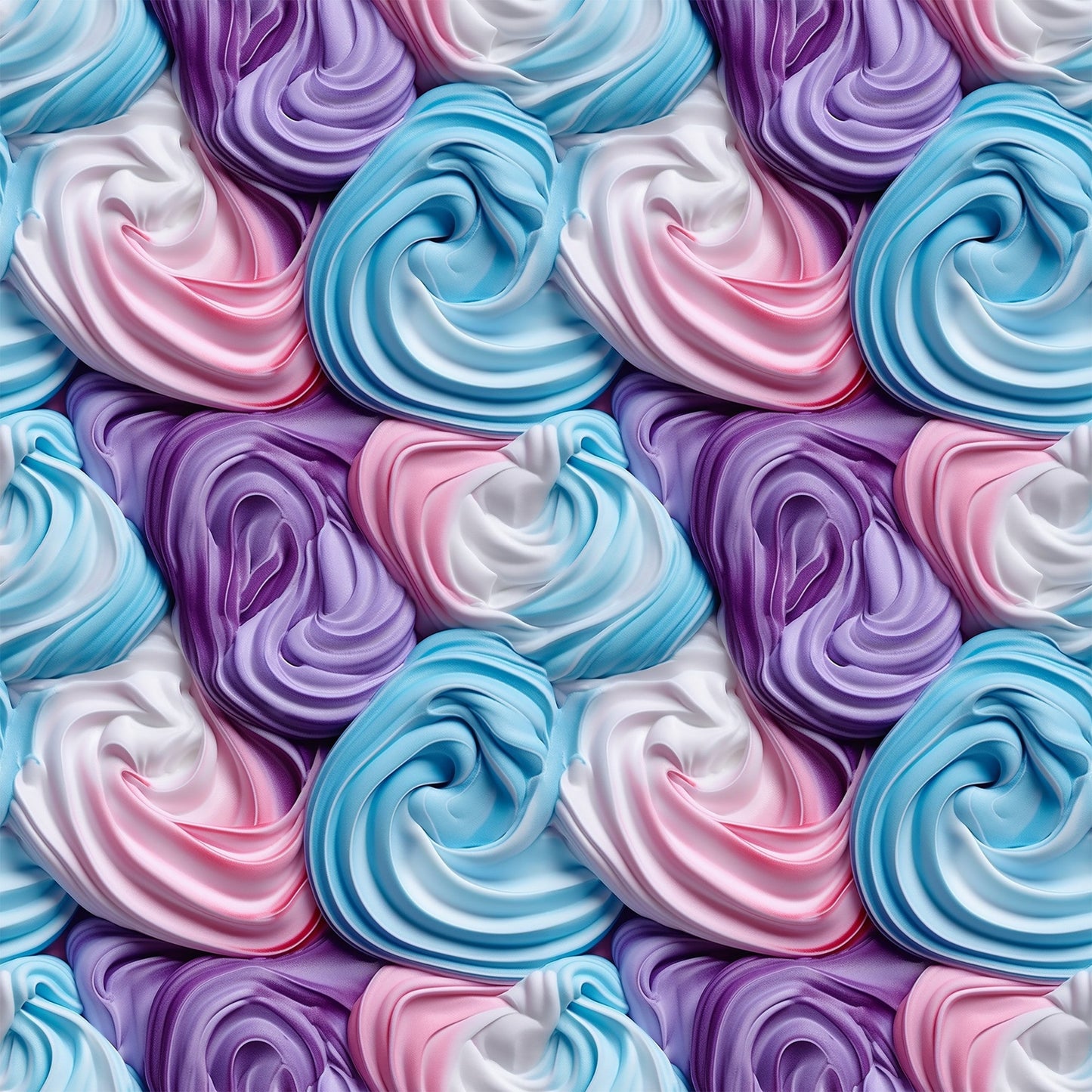 Yummy Frosting Pattern 4 Quilting Cotton Fabric