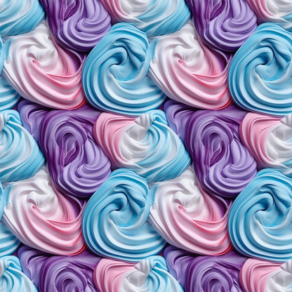 Yummy Frosting Pattern 4 Quilting Cotton Fabric