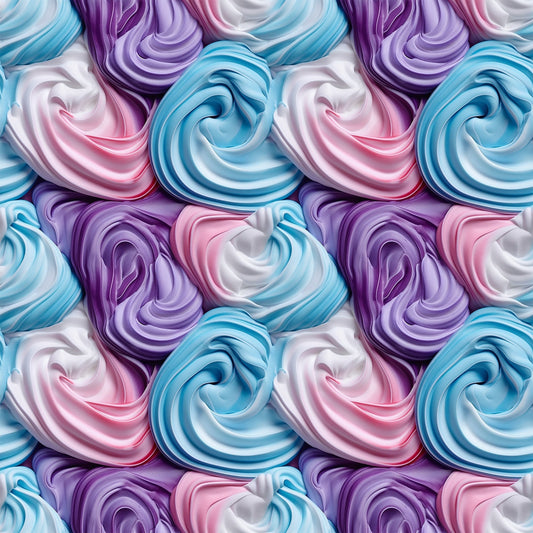 Yummy Frosting Pattern 4 Quilting Cotton Fabric