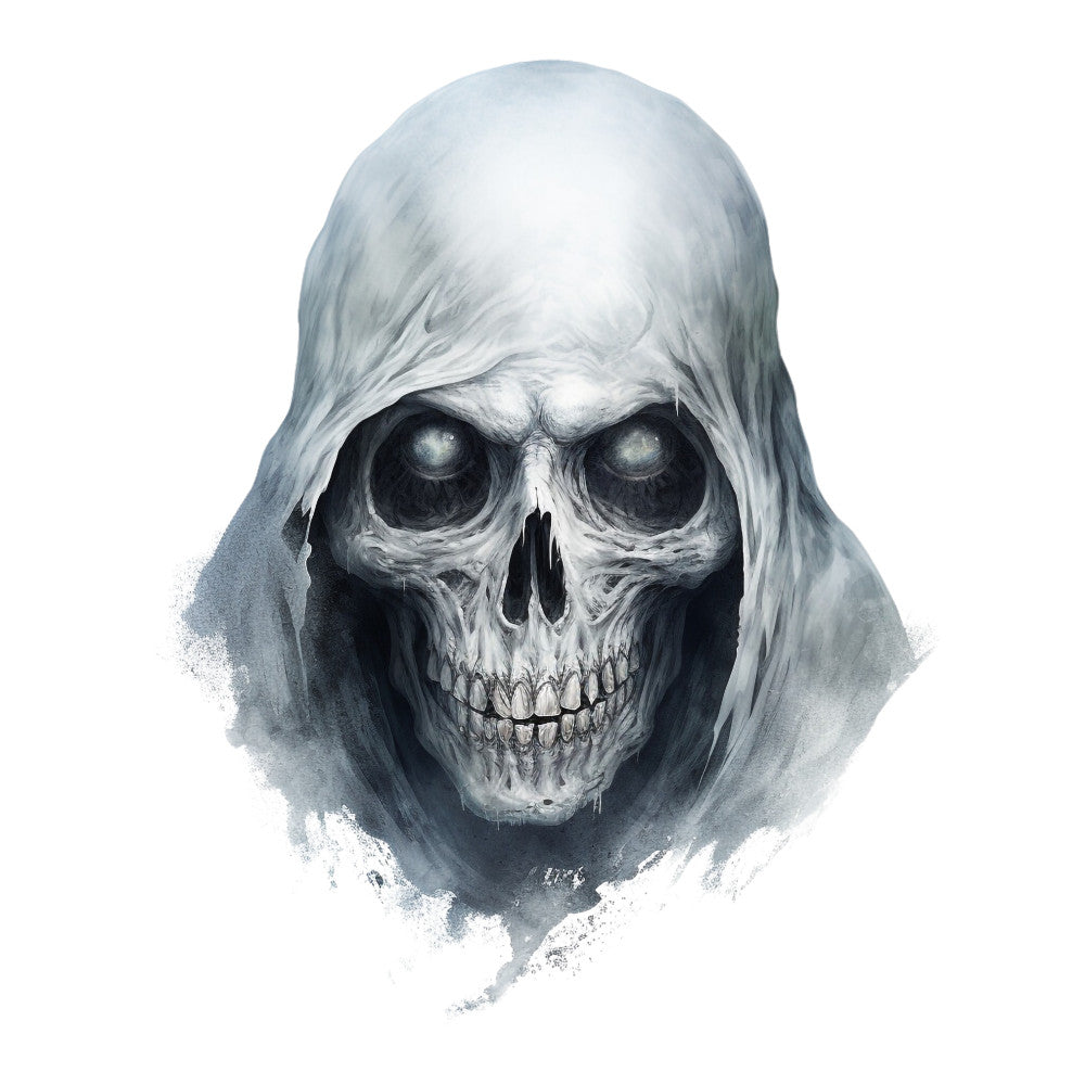 Horror Skulls Fabric Panel 14