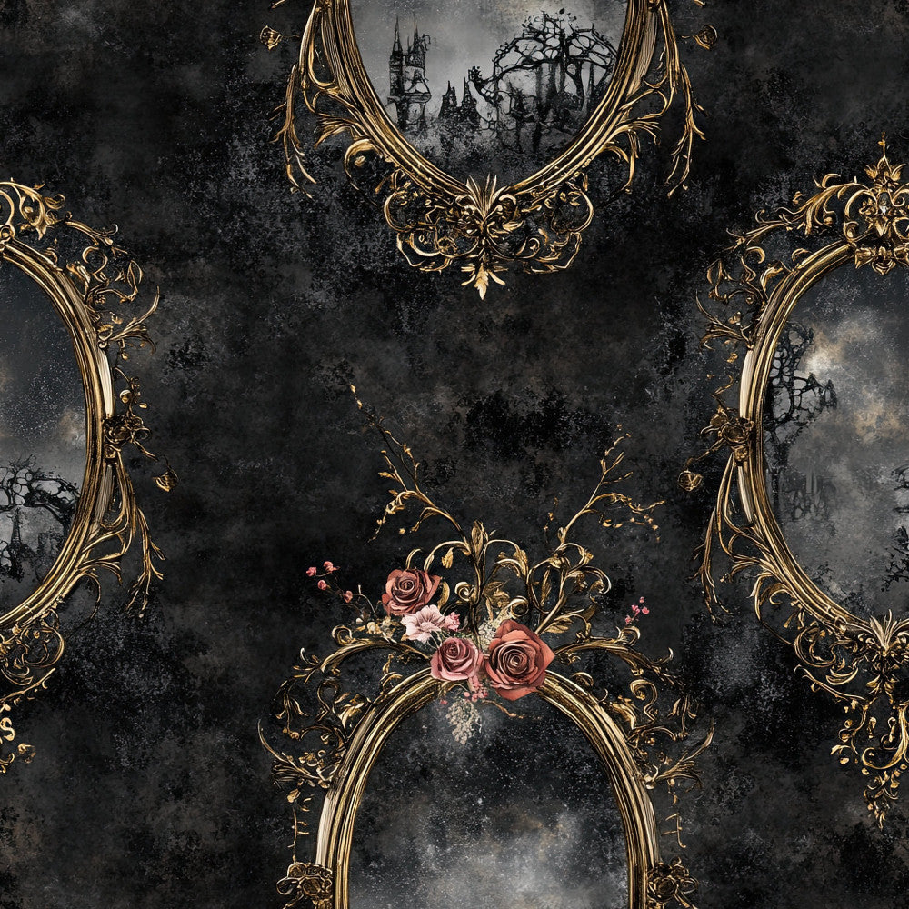 Gothic Fairytale Pattern 29 Minky Fabric