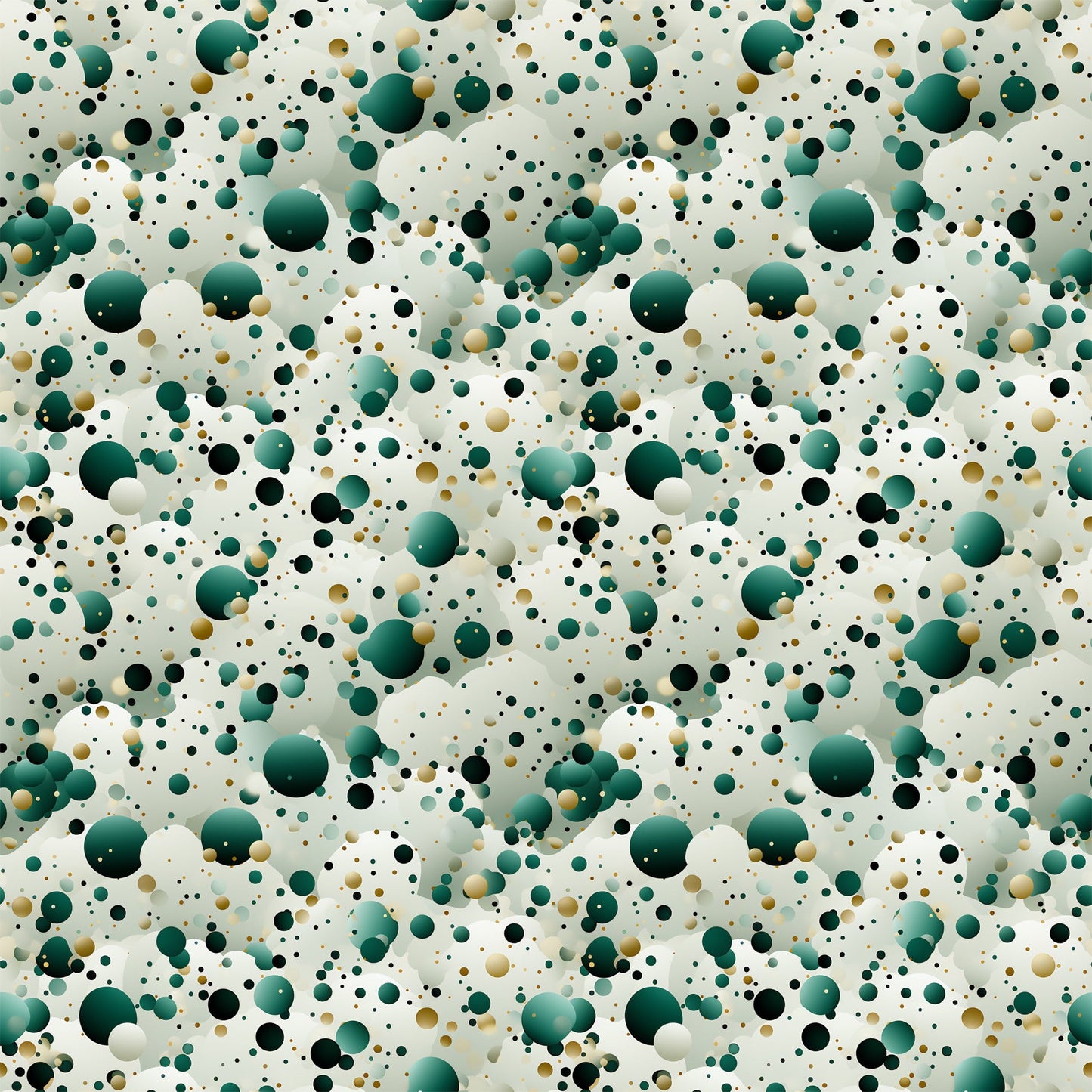 Green Confetti Pattern 1 Quilting Cotton Fabric