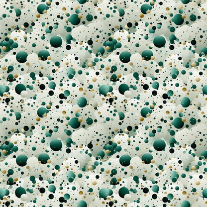 Green Confetti Pattern 1 Quilting Cotton Fabric