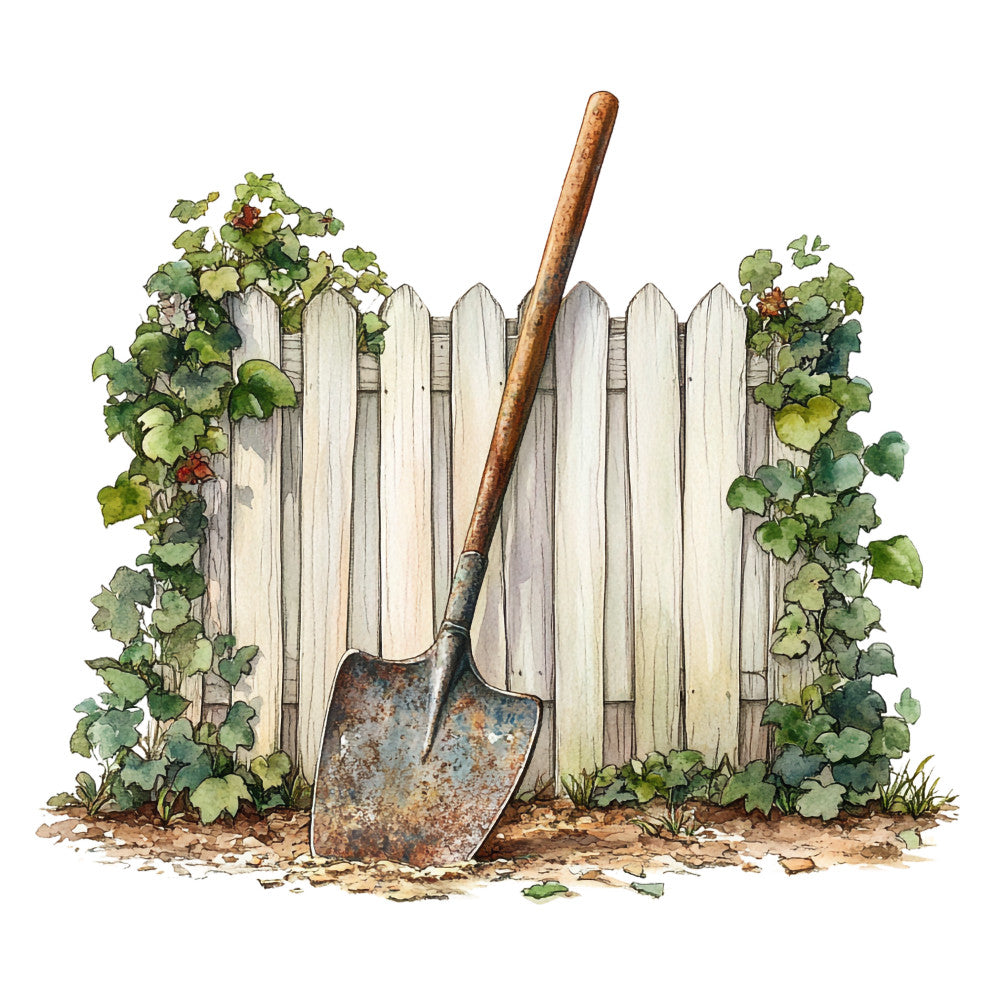 Vintage Garden Fabric Panel 8