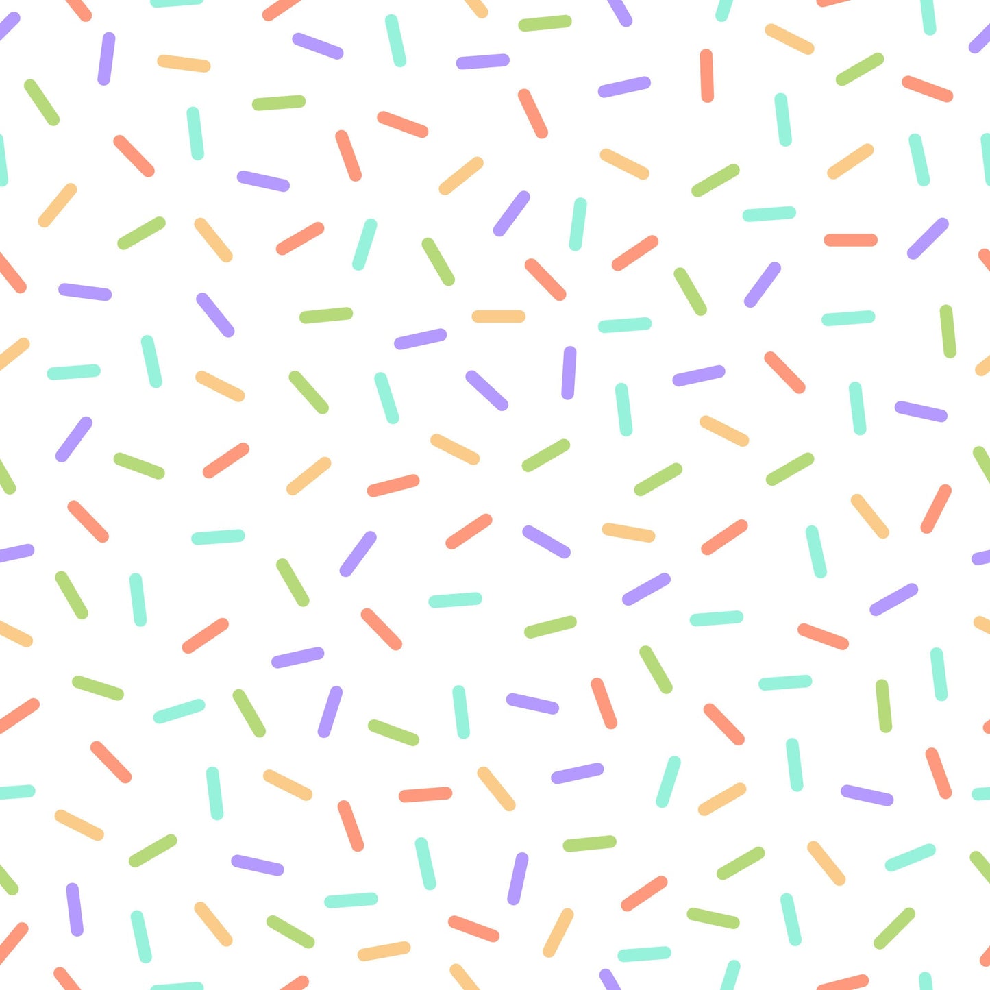 Rainbow Sprinkles Pattern 3 Quilting Cotton Fabric