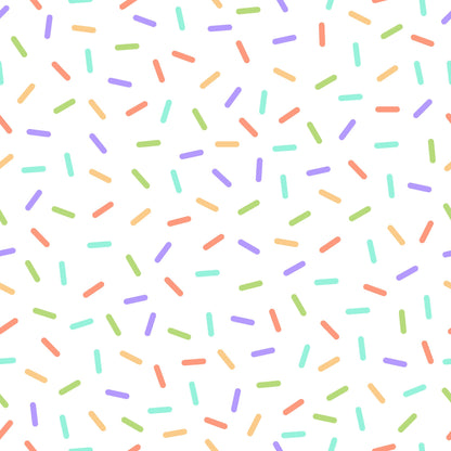 Rainbow Sprinkles Pattern 3 Quilting Cotton Fabric