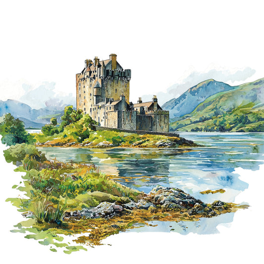 Landscapes of Scotland Fabric Panel 23
