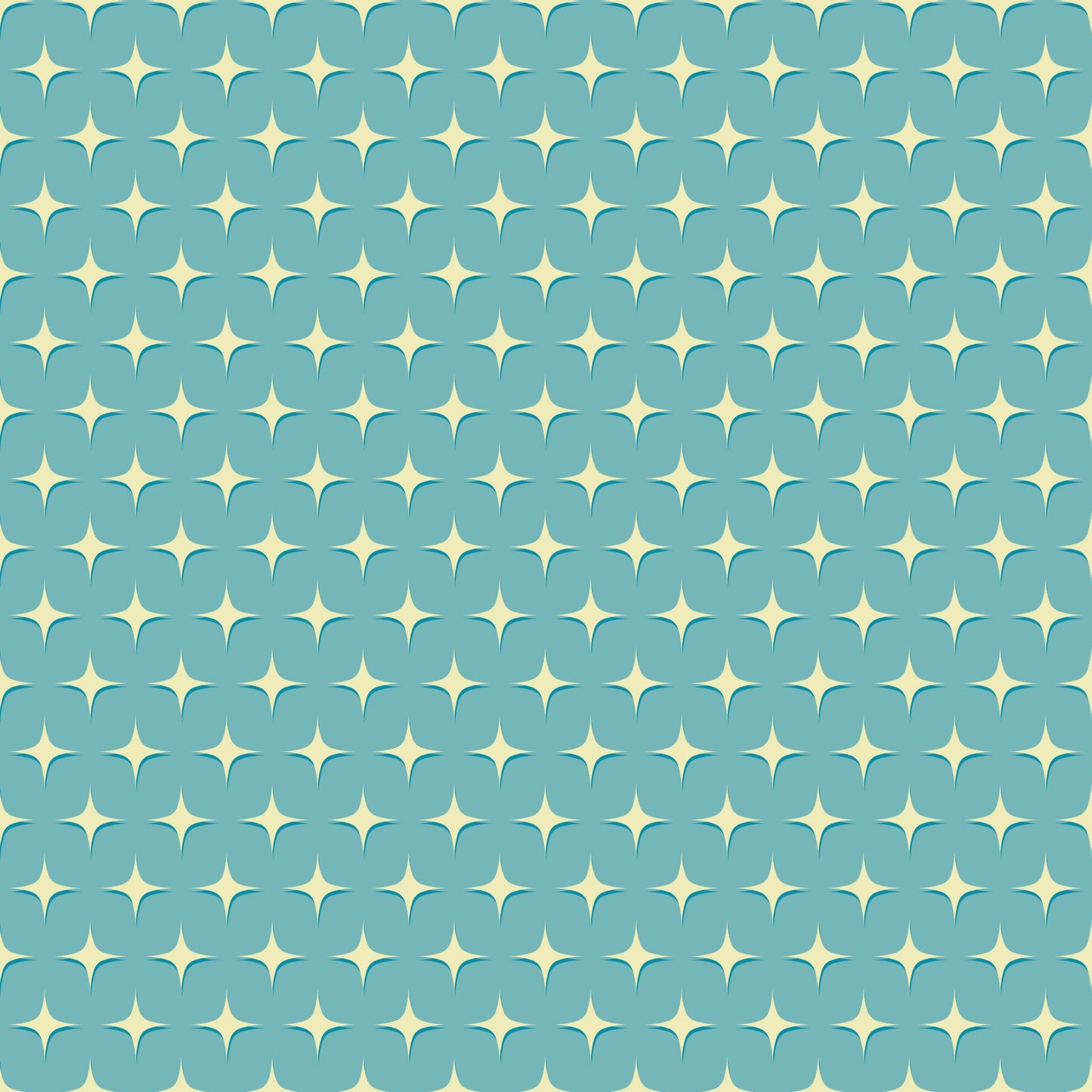 Atomic Starbursts Pattern 2 Quilting Cotton Fabric