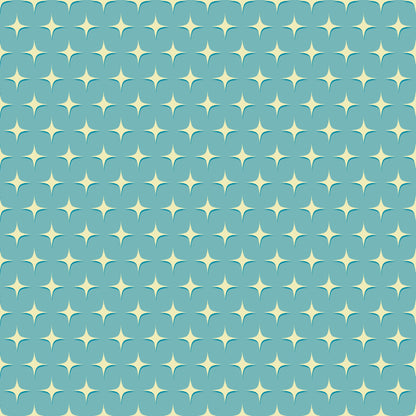Atomic Starbursts Pattern 2 Quilting Cotton Fabric