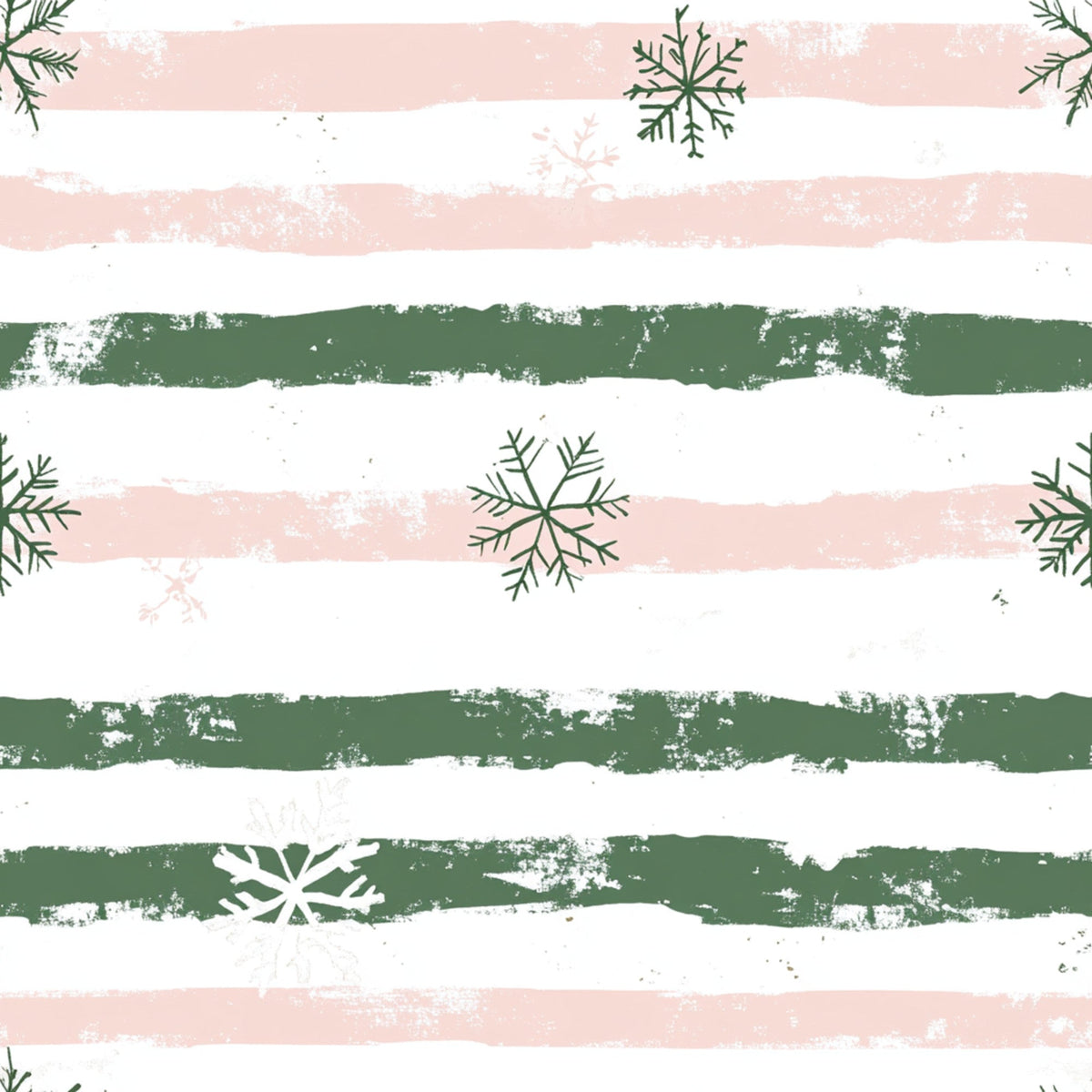 Peppermint Bows Pattern 3 Minky Fabric