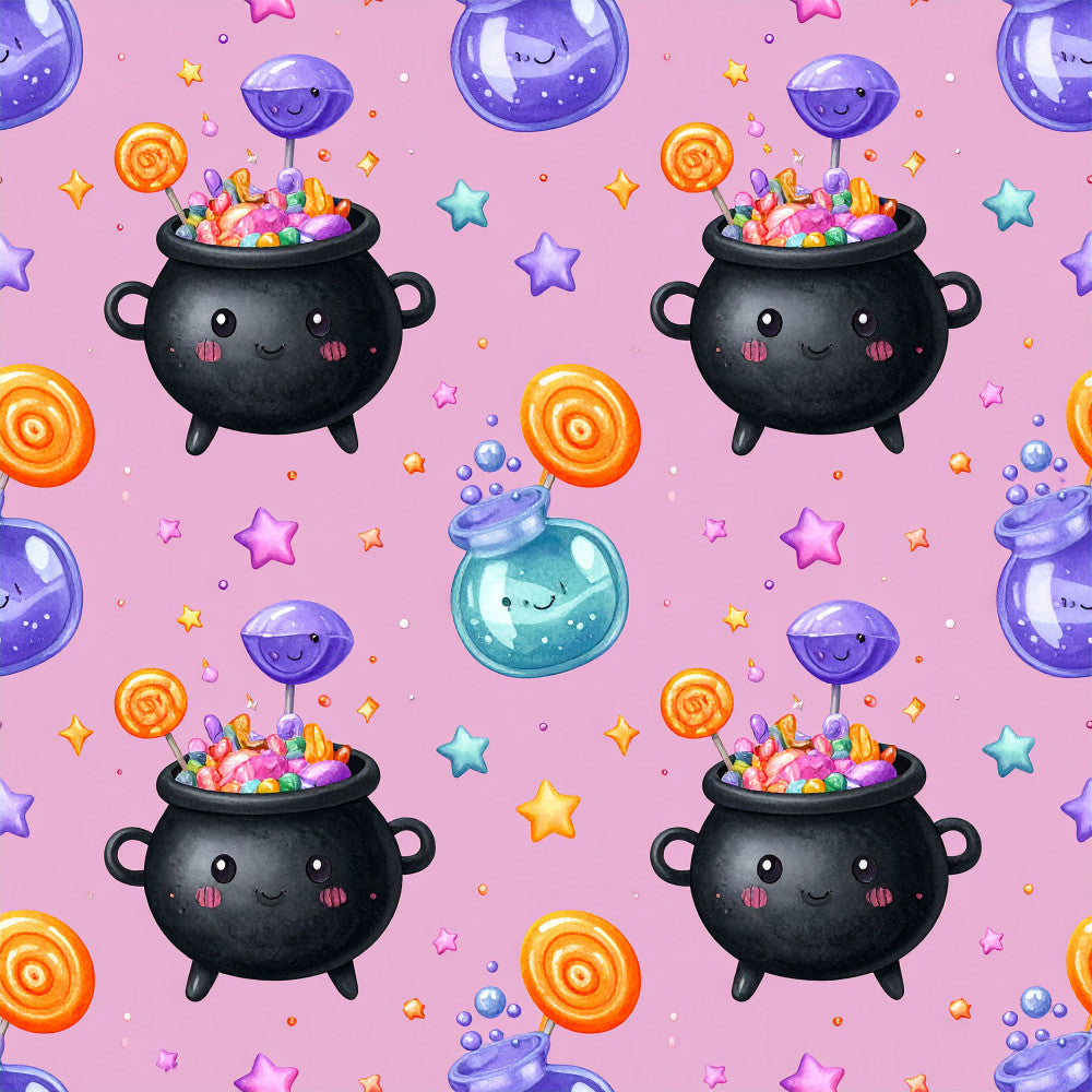 Twilight Enchanted Halloween Pattern 1 Minky Fabric