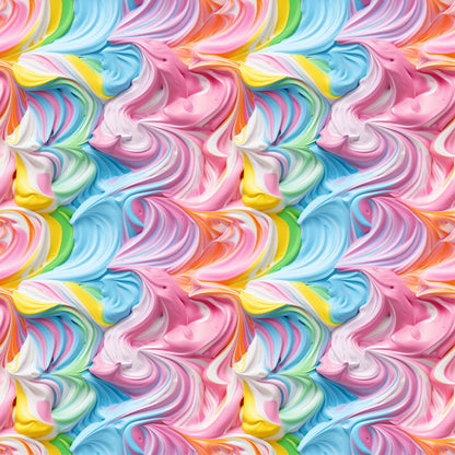 Yummy Frosting Pattern 7 Quilting Cotton Fabric