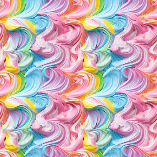 Yummy Frosting Pattern 7 Quilting Cotton Fabric