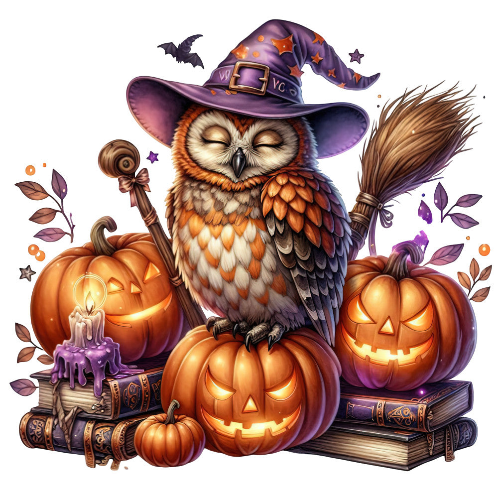 Halloween Wonder Animals Fabric Panel 114