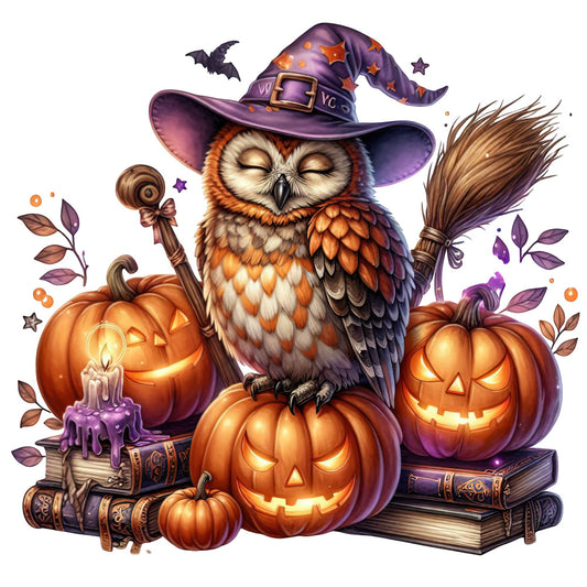 Halloween Wonder Animals Fabric Panel 114