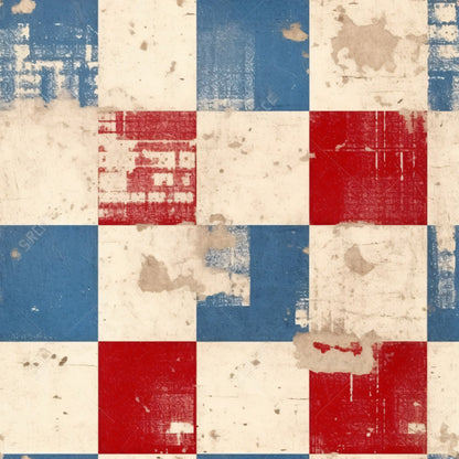 Distressed Patriotic Pattern 3 Quilting Cotton Fabric