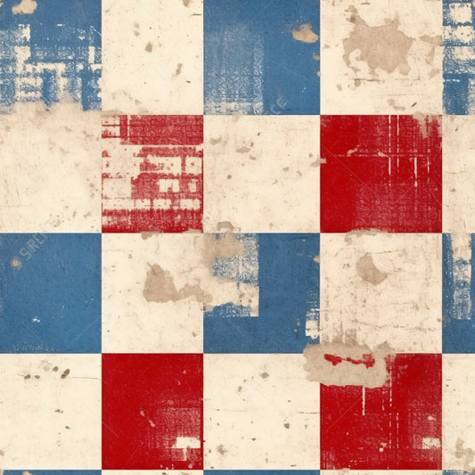 Distressed Patriotic Pattern 3 Quilting Cotton Fabric