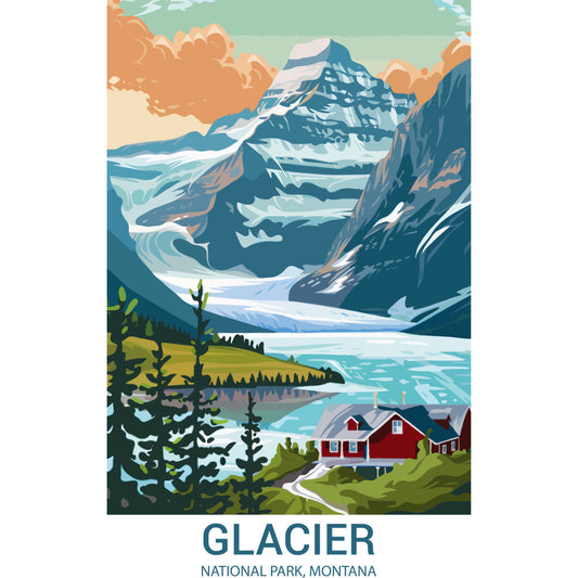 National Parks Posters Fabric Panel 22