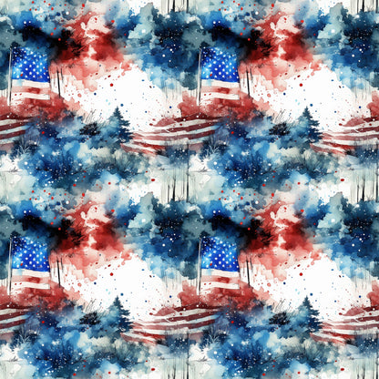 Liberty Skies Pattern 12 Minky Fabric