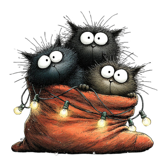 1st Whimsical Christmas Fabric Panel 28