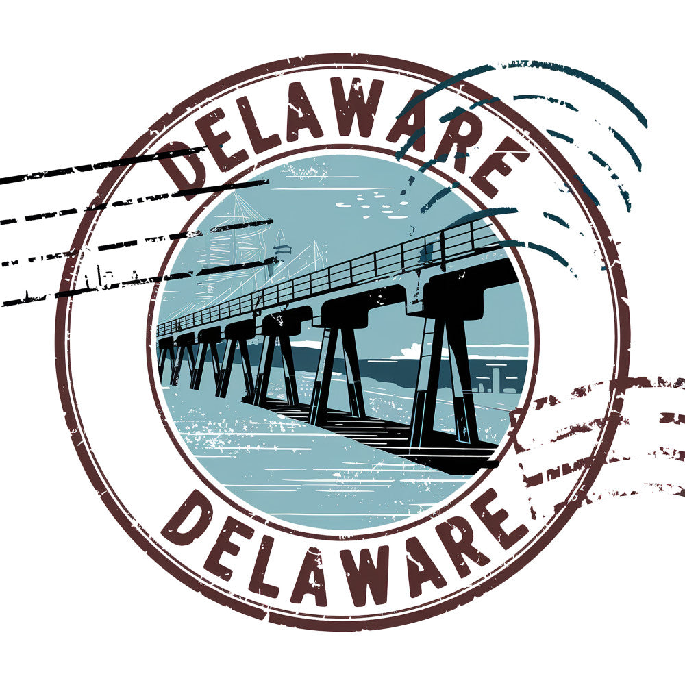 State Stamp Fabric Panel 16