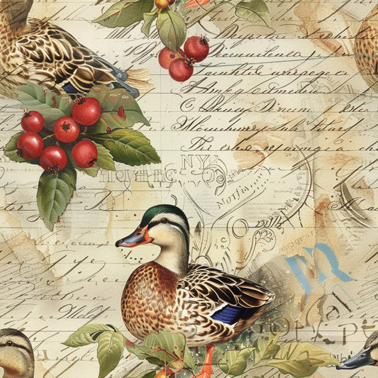 Farm Life Pattern 44 Quilting Cotton Fabric