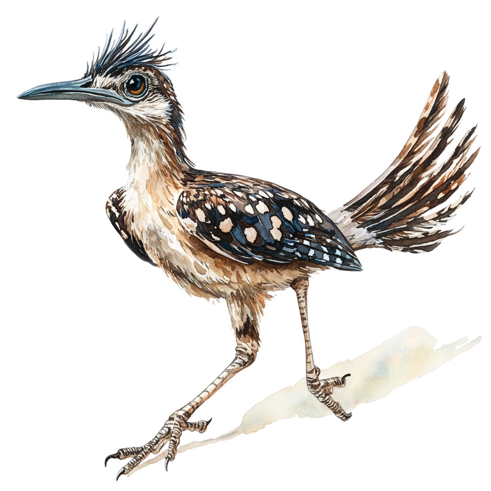 Watercolor Texas Fabric Panel 4