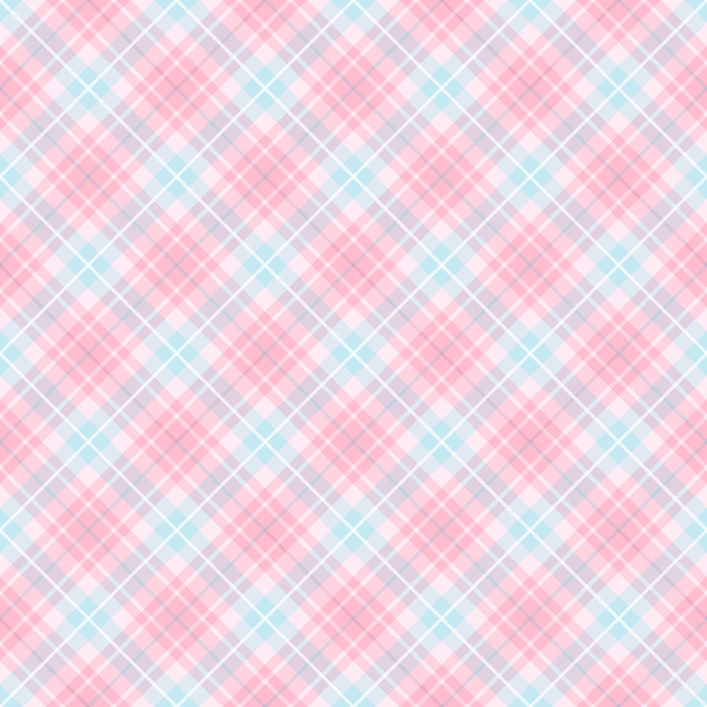 Pink Tea Party Pattern 3 Quilting Cotton Fabric
