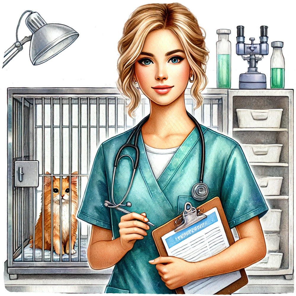 Veterinary Clinic Fabric Panel 18