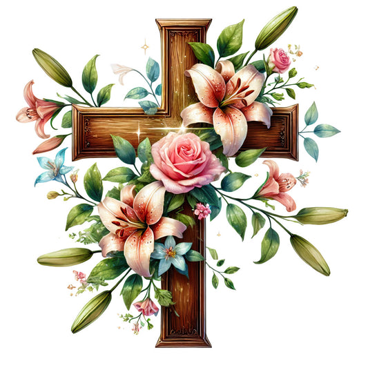 Various Crosses Fabric Panel 29