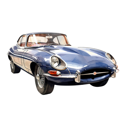 Vintage Cars Fabric Panel 2