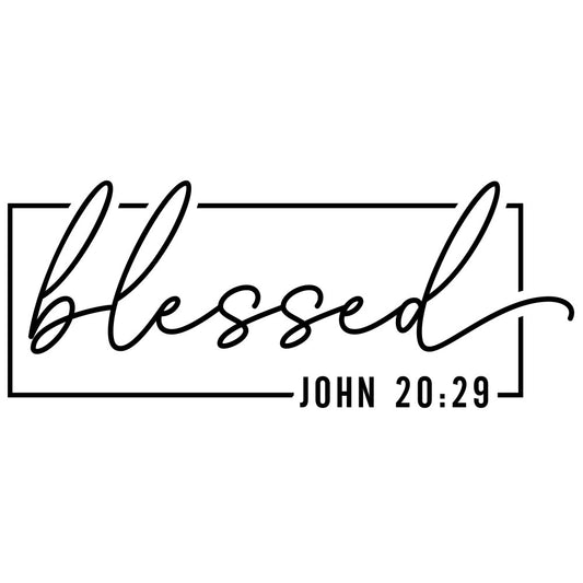 Christian Words Fabric Panel 8