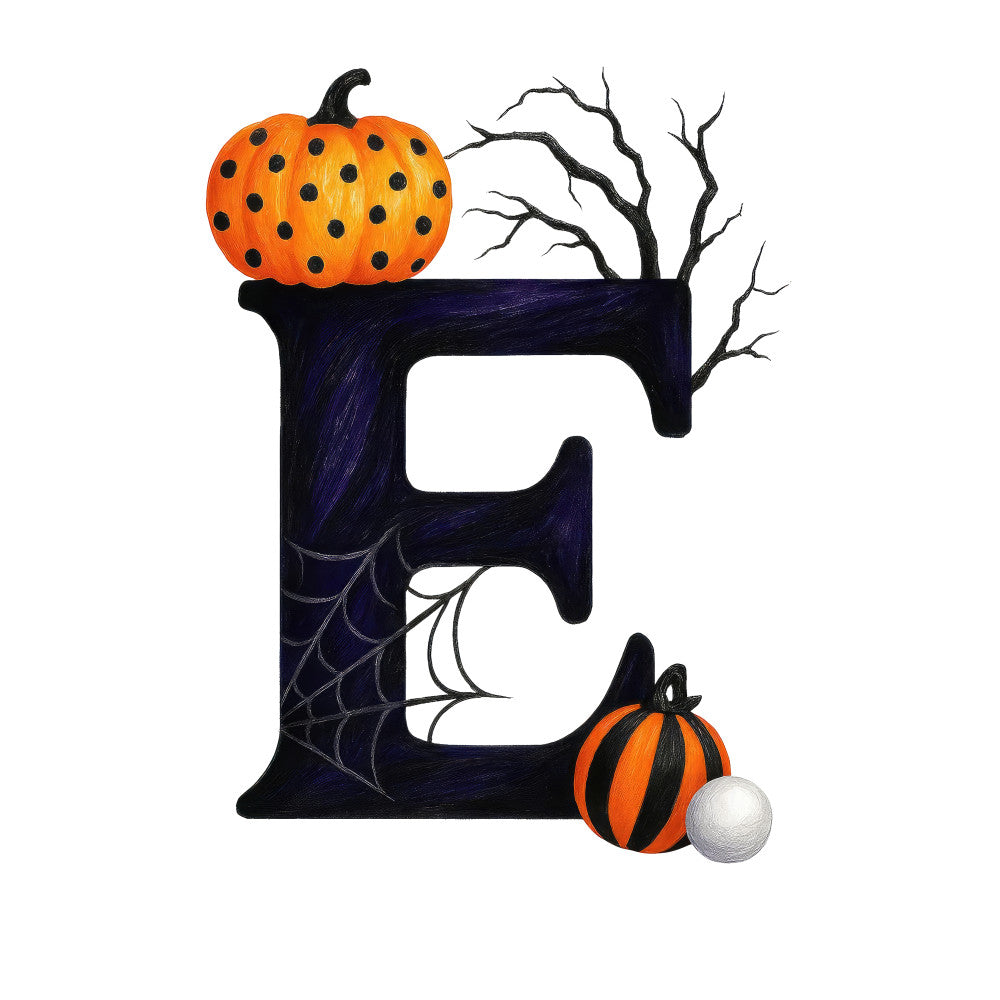 Halloween Alphabet Fabric Panel 28