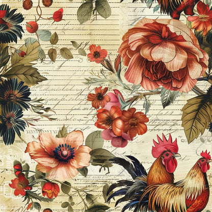 Homestead Ledger Pattern 58 Minky Fabric